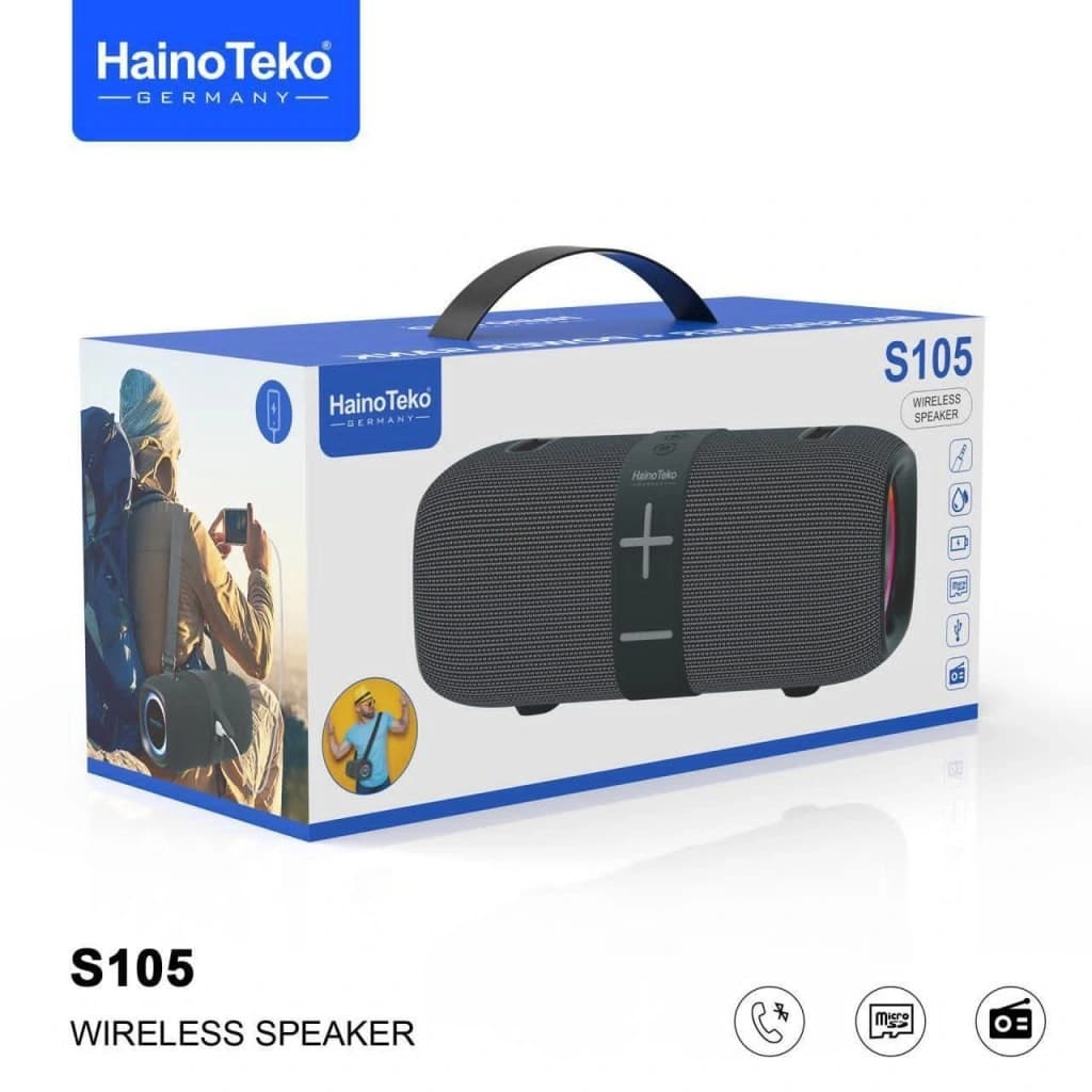 اسپیکر بلوتوثی هاینو تکو مدل Haino Teko S105 — تصویر ۳