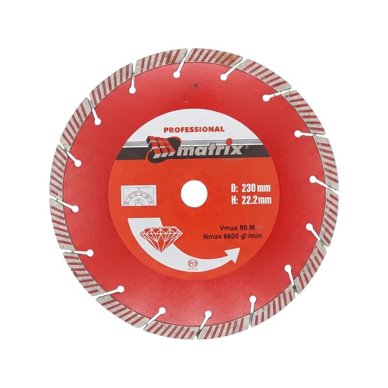 گرانیت بر توربو ۲۳۰ ماتریکس | Matrix Turbo Granite Cutting Disc