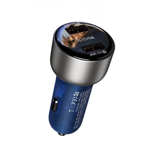 شارژر فندکی فست یسیدو مدل YESIDO Y51