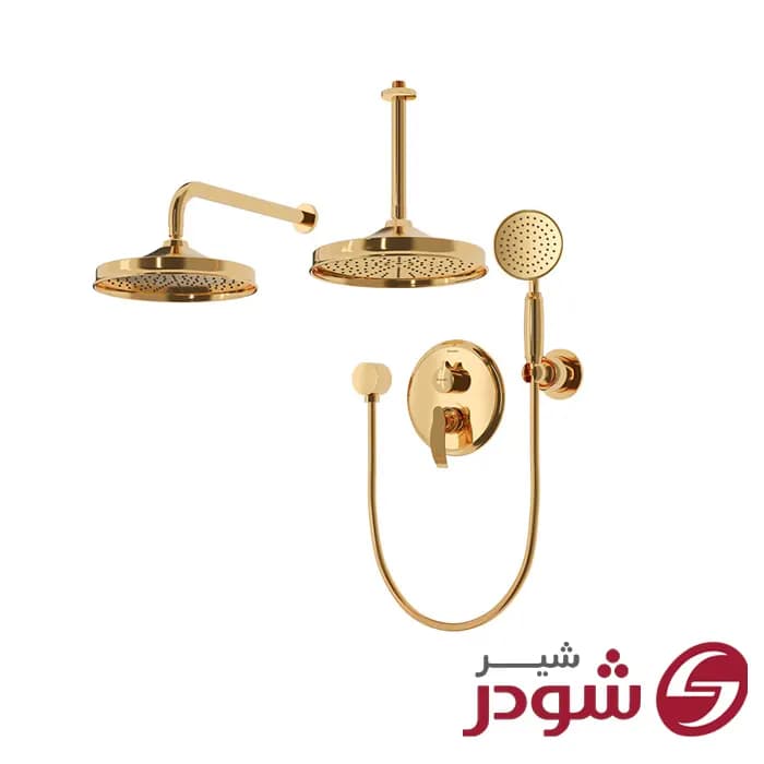 شیر حمام توکار تیپ 3 مدل گلوریس شودر — تصویر ۳
