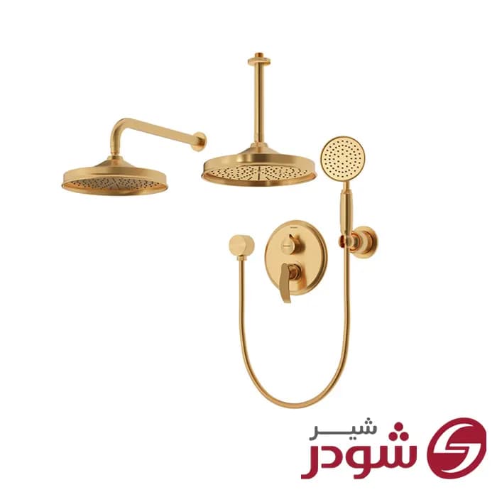شیر حمام توکار تیپ 3 مدل گلوریس شودر — تصویر ۲