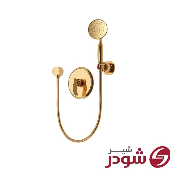 شیر حمام توکار تیپ 2 مدل گلوریس شودر — تصویر ۲