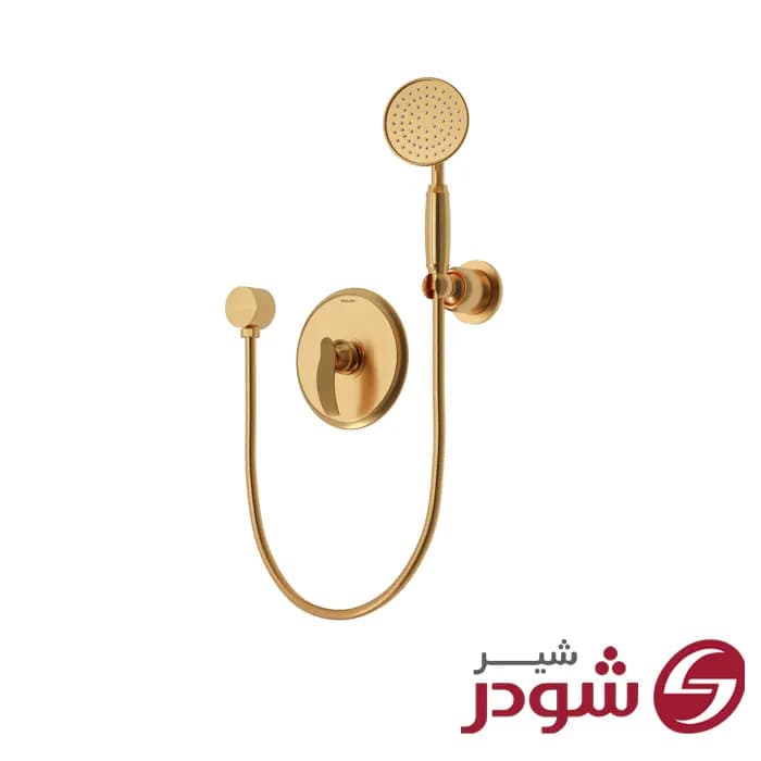 شیر حمام توکار تیپ 2 مدل گلوریس شودر — تصویر ۳