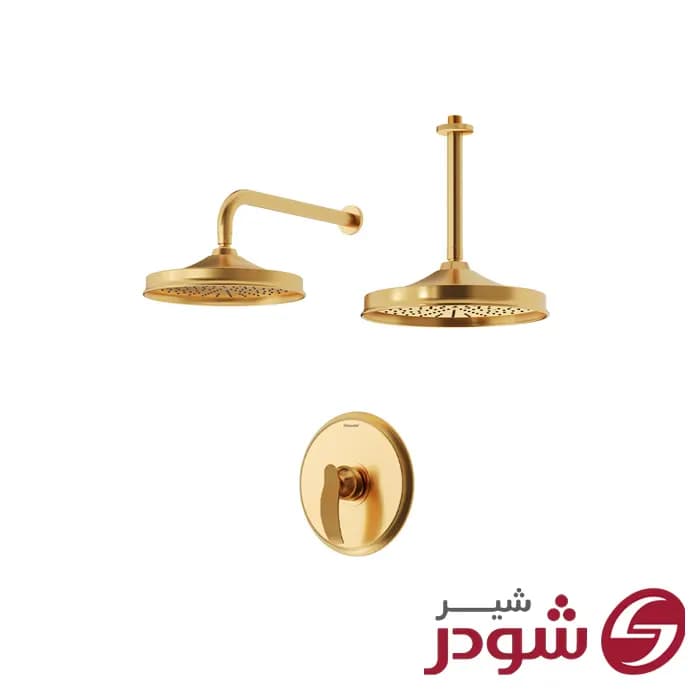 شیر حمام توکار تیپ 1 مدل گلوریس شودر — تصویر ۲