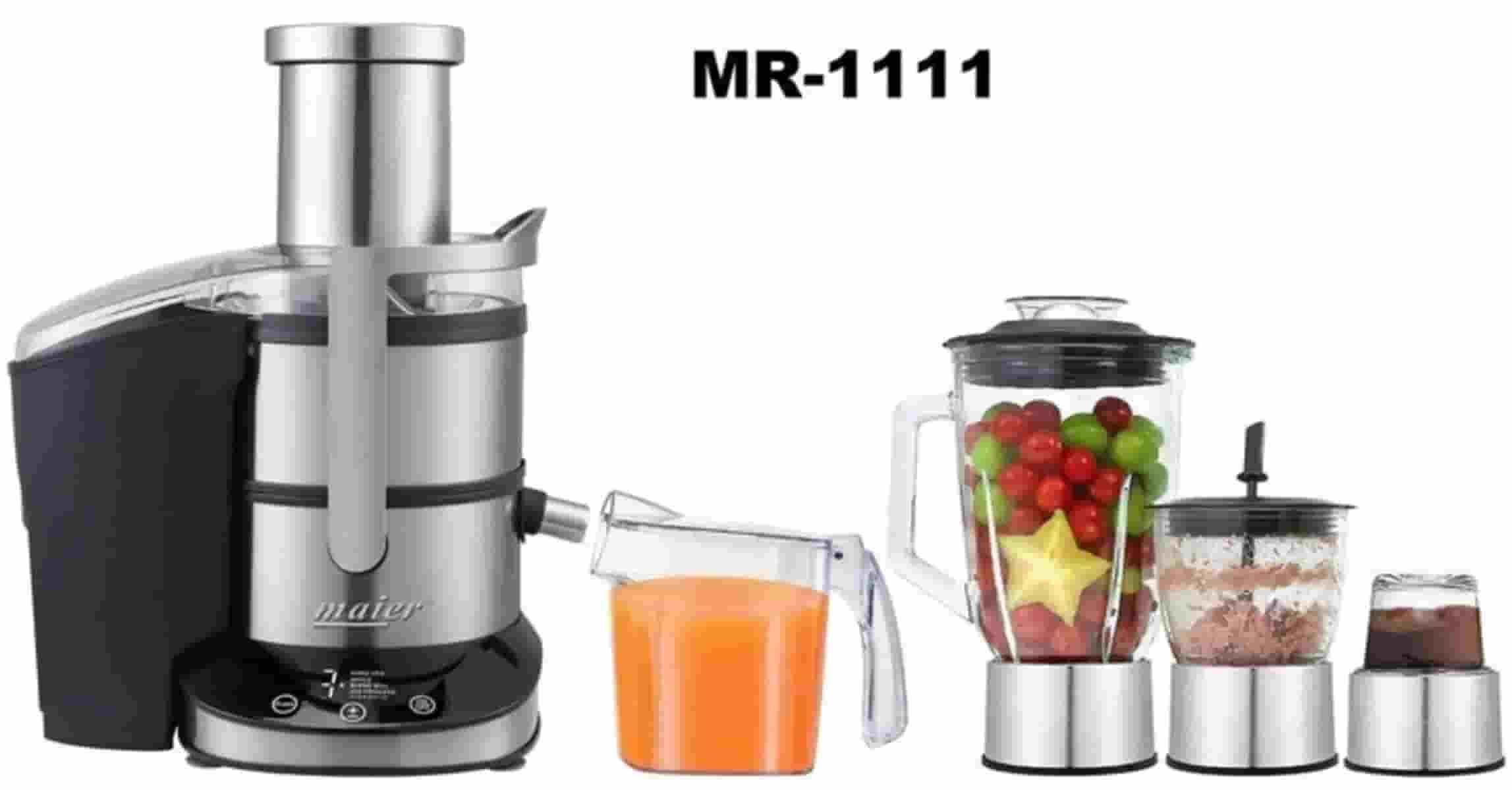 آبمیوه گیری چهار کاره مایر مدل MR-1111 — تصویر ۳