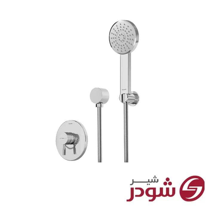 شیر حمام توکار تیپ 2 مدل مارینو کروم شودر