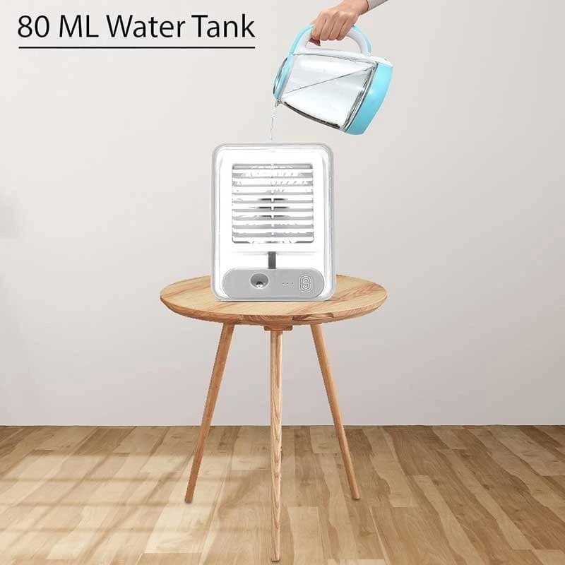 پنکه رومیزی مه پاش چراغ دار مدل SPRAY LIGHT FAN — تصویر ۵