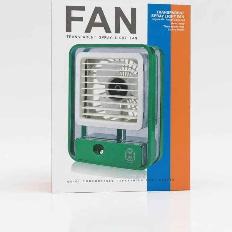 پنکه رومیزی مه پاش چراغ دار مدل SPRAY LIGHT FAN — تصویر ۳