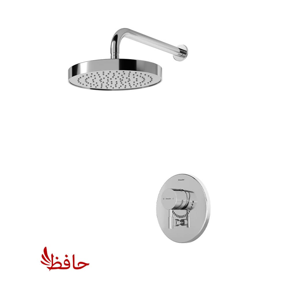 شیر حمام توکار تیپ 1 مدل مارینو کروم شودر — تصویر ۶