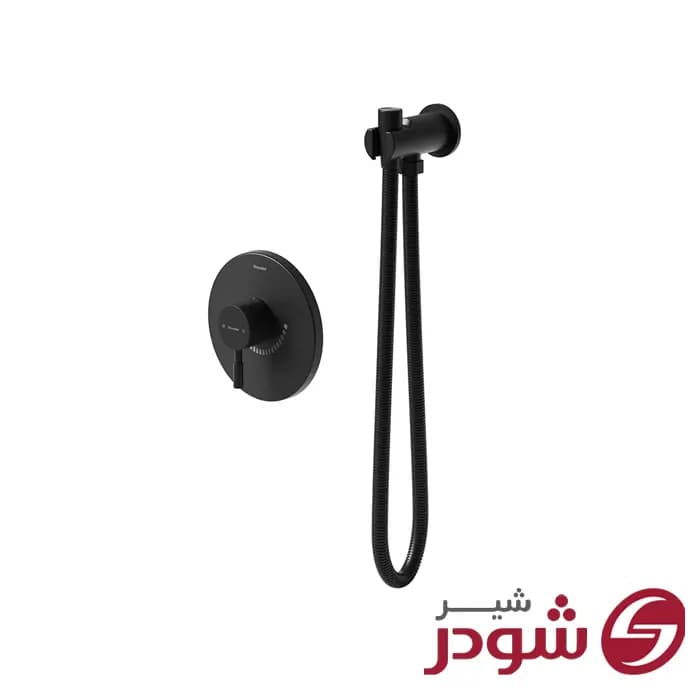 شیر توالت توکار مدل مارینو کروم شودر — تصویر ۴