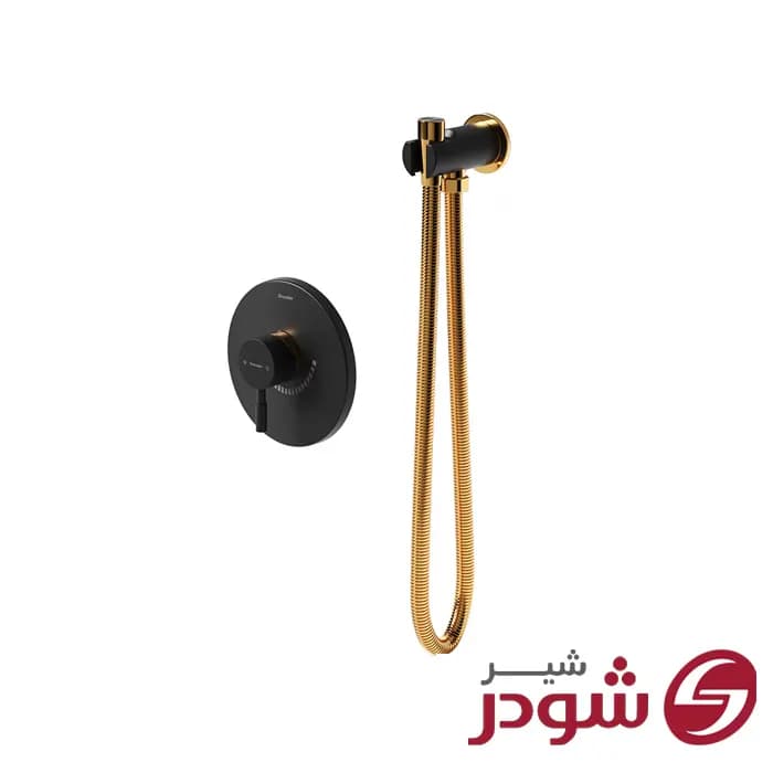 شیر توالت توکار مدل مارینو کروم شودر — تصویر ۵