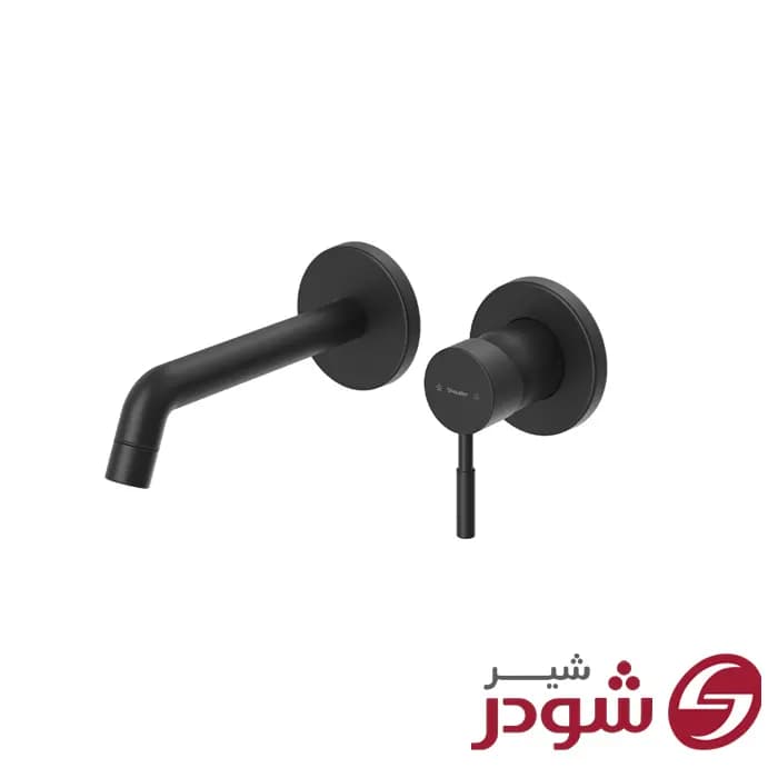 شیر روشویی دو تکه توکار مدل مارینو کروم شودر — تصویر ۳