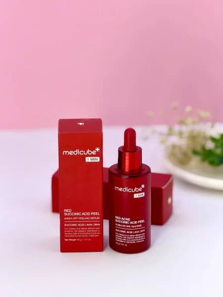 سرم سوکسینیک اسید مدیکیوب RED — تصویر ۳