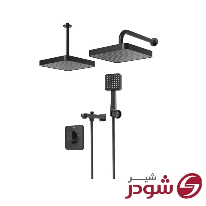 شیر حمام توکار تیپ 4 مدل تاین شودر — تصویر ۲