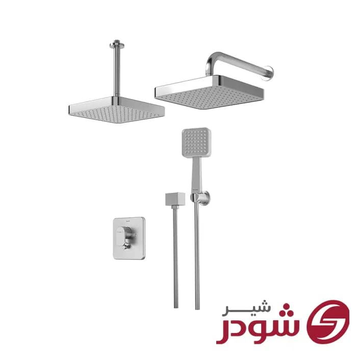شیر حمام توکار تیپ 3 مدل تاین شودر — تصویر ۳