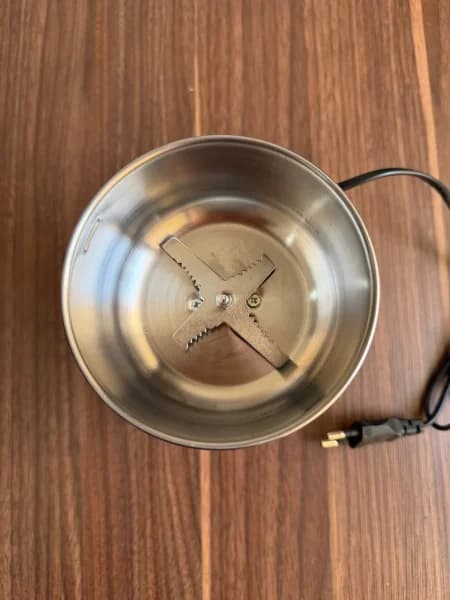مینی آسیاب دسینی مدل T-001 | آسیاب قهوه 300 وات استیل — تصویر ۵