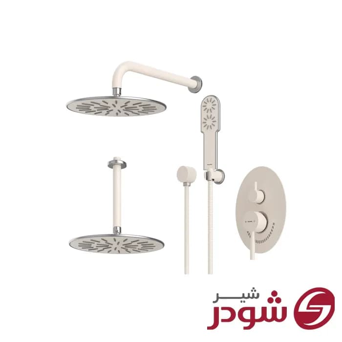 شیر حمام تیپ 3 توکار مدل روگن شودر — تصویر ۴