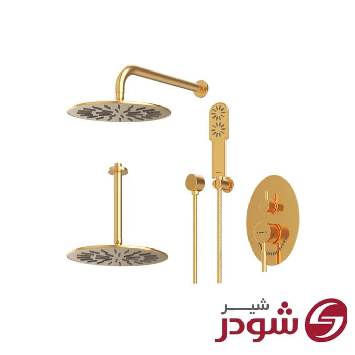 شیر حمام تیپ 3 توکار مدل روگن شودر — تصویر ۵