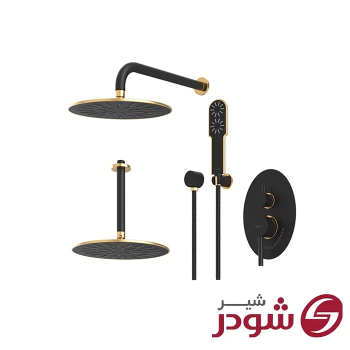 شیر حمام تیپ 3 توکار مدل روگن شودر — تصویر ۸
