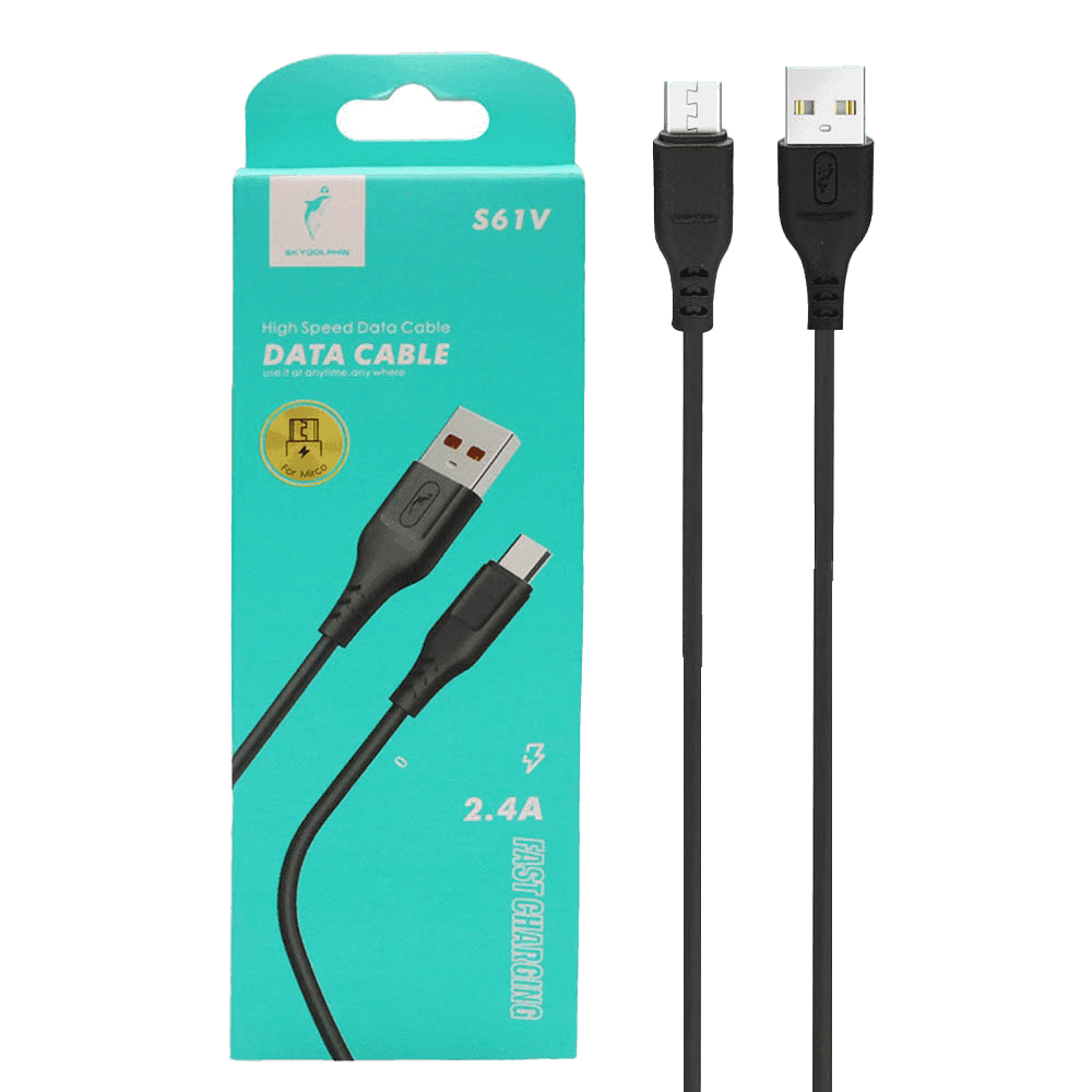 کابل USB به Micro USB برند SKYDOLPHIN مدل S61V