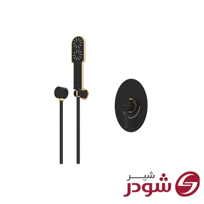شیر حمام تیپ 2 توکار مدل روگن شودر — تصویر ۹