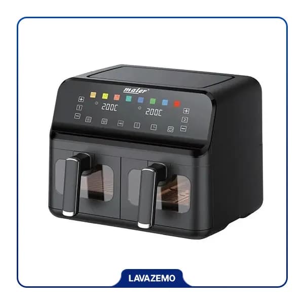 سرخ کن دوقلو بدون روغن مایر مدل MR-986 — تصویر ۴