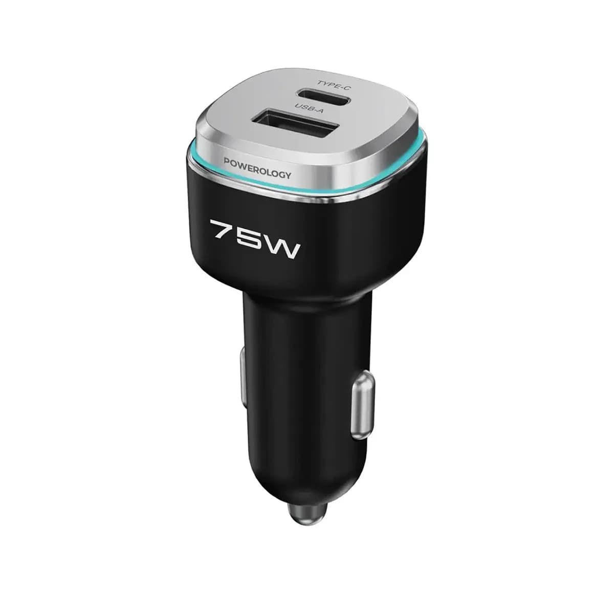شارژر فندکی پاورولوژی 75W Dual Port High Power Car Charger — تصویر ۲