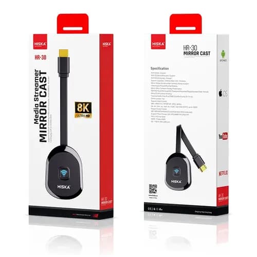دانگل HDMI هیسکا مدل HISKA HR-30 — تصویر ۴