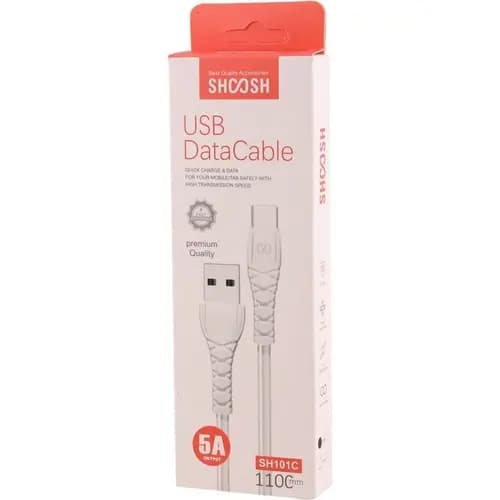 کابل شارژ USB به Type-C شوش مدل SHOOSH SH101-C — تصویر ۳