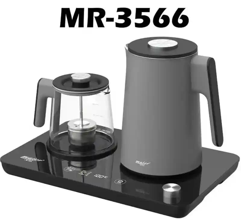 چای ساز و دمنوش‌ساز کنارهمی مایر مدل mr_3566 — تصویر ۲