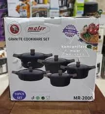 سرویس قابلمه 10 پارچه مایر مدل MR-2000 — تصویر ۵