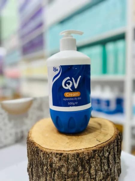 کرم آبرسان مرطوب کننده پوست خشک پمپی کیو وی QV Cream — تصویر ۲