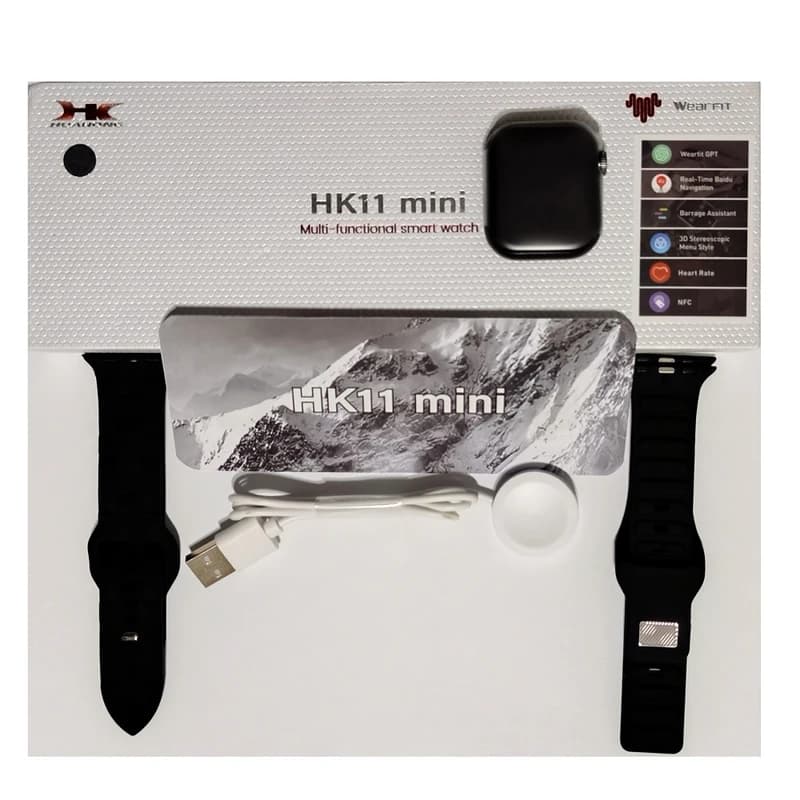 ساعت هوشمند HK11 mini بند 2 اصلی سایز 41 — تصویر ۴