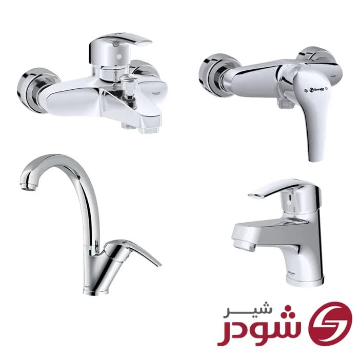 ست شیرآلات پاریس شودر