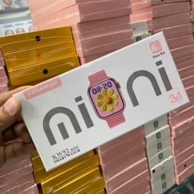 ساعت هوشمند KW92 MINI ۳۸ میلیمتر با سه بند — تصویر ۴