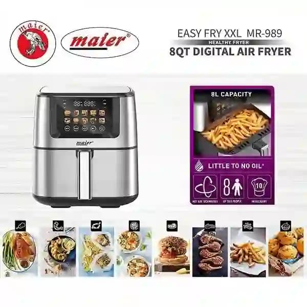 سرخ کن بدون روغن مایر مدل Maier MR-989 — تصویر ۴