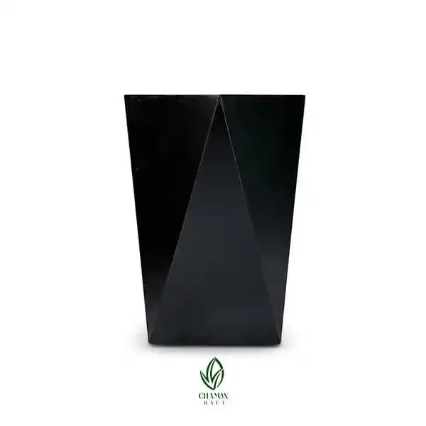 گلدان ایستاده چوبی هشت‌ضلعی (ارتفاع ۶۰ سانت) — تصویر ۶