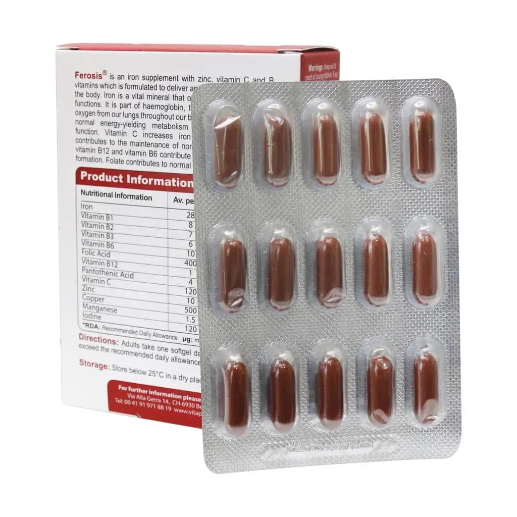 سافت ژل فروسیس ویواتیون 30 عدد — تصویر ۳