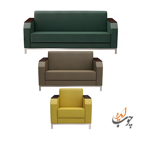 مبل اداری سه نفره شیزن مدل S920N3 — تصویر ۵