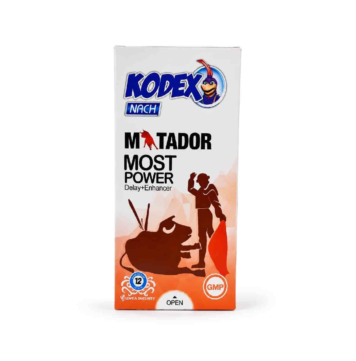 کاندوم کدکس مدل MATADOR | تحریک کننده قوی و روان کننده 12عددی