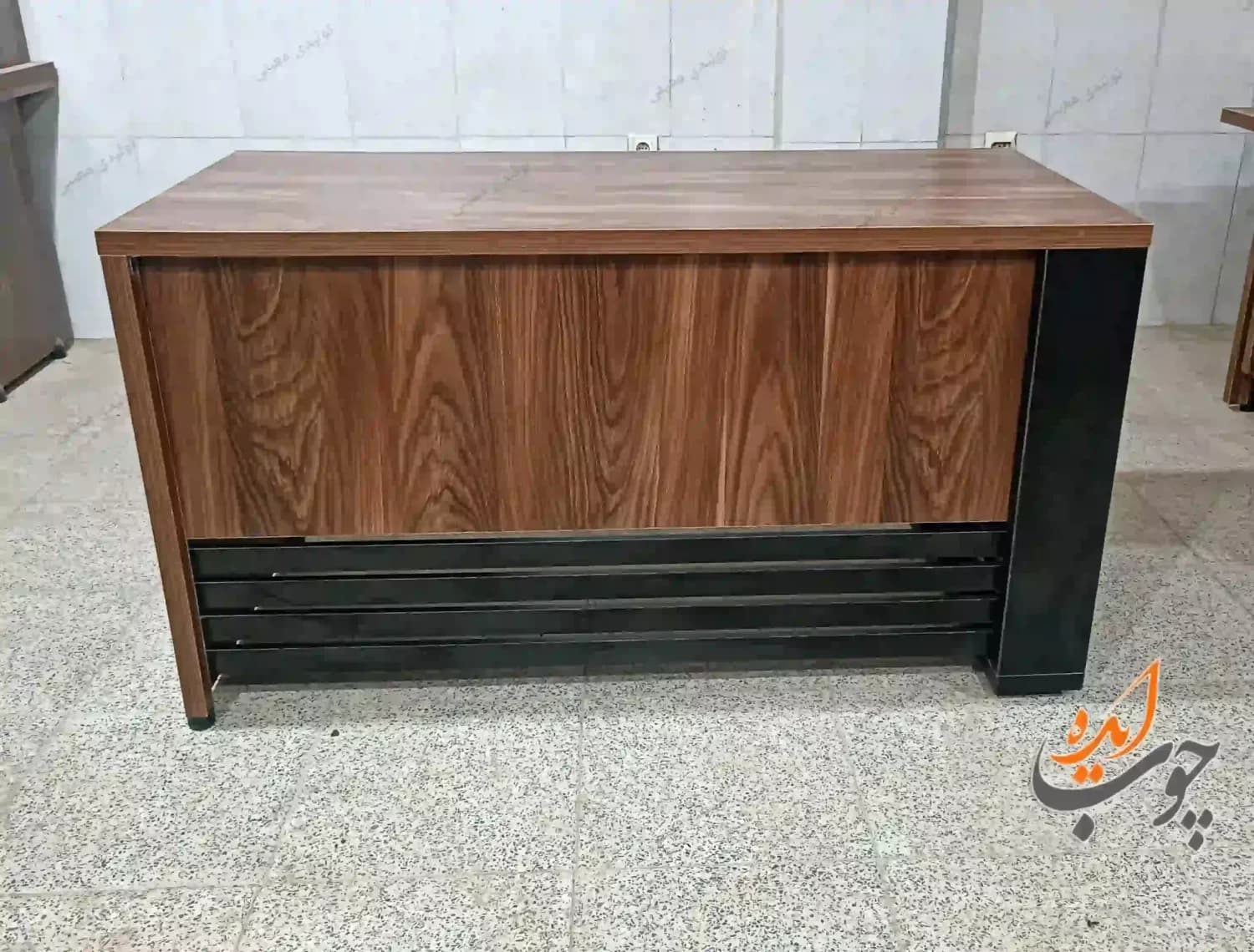 میز کارمندی 140*70 مدل باران چوب ایده — تصویر ۲