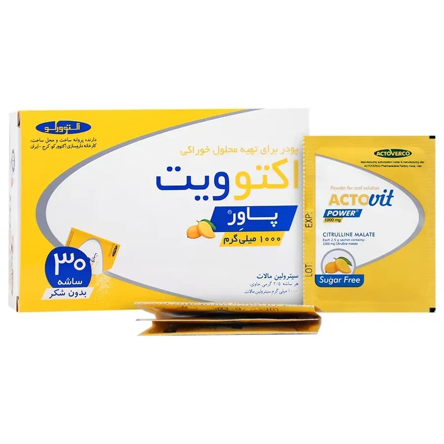 ساشه اکتوویت پاور اکتورکو 30 عددی