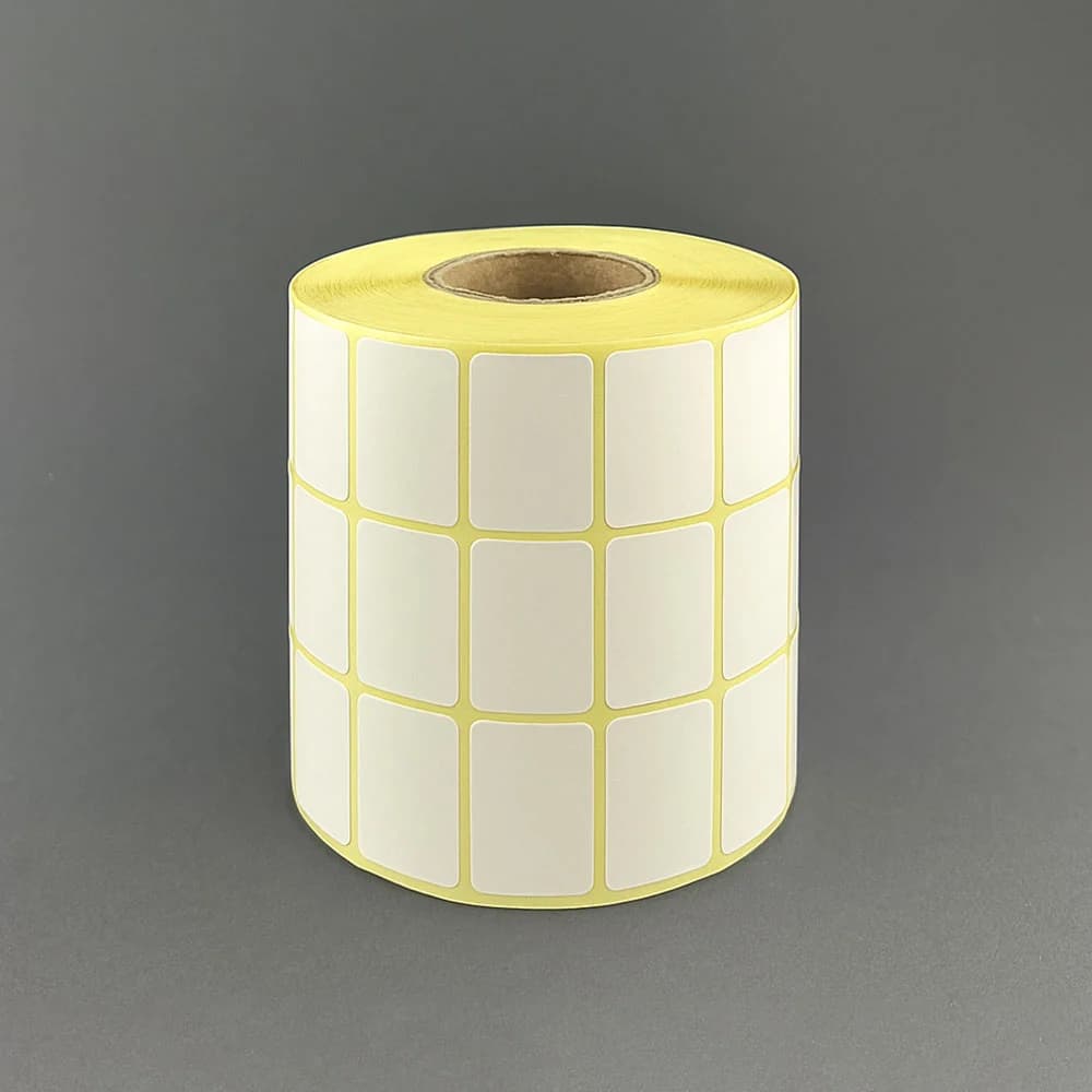 لیبل PVC سفید 35*25 میلی متر