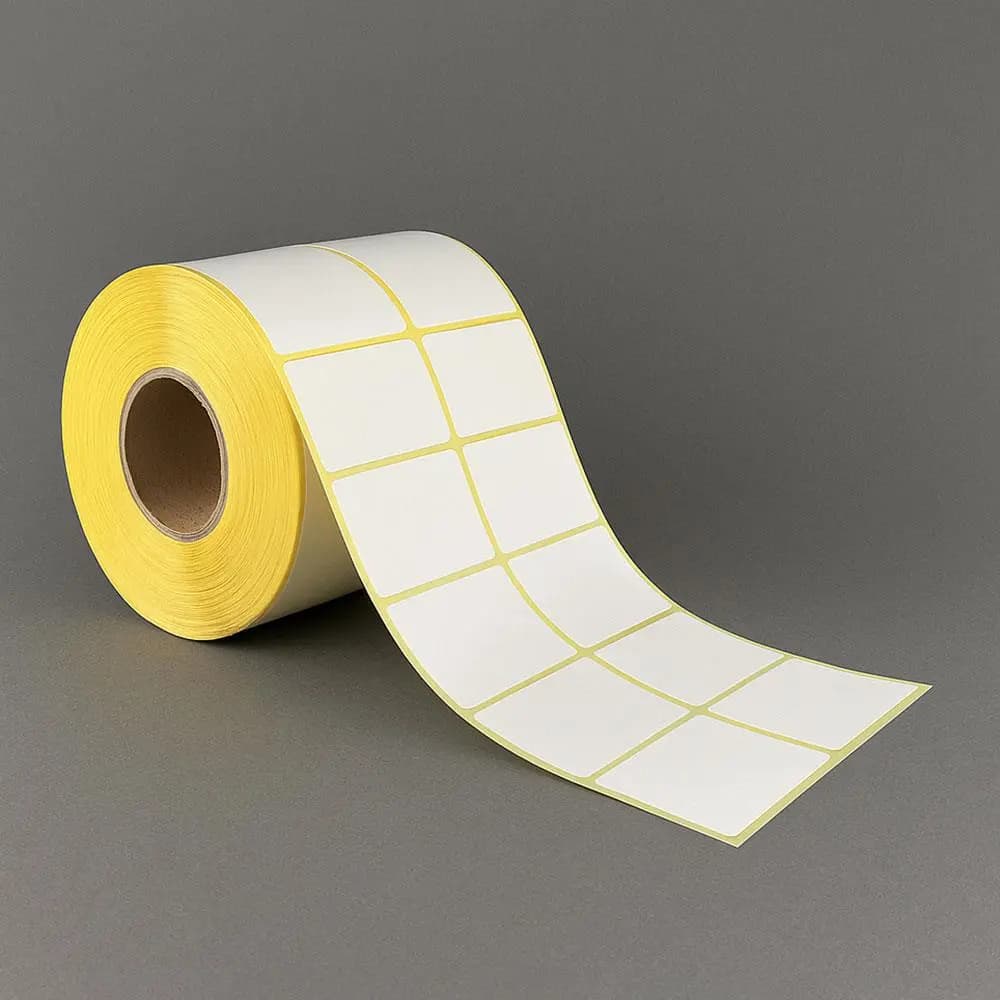لیبل PVC سفید 45*30 میلی متر — تصویر ۲