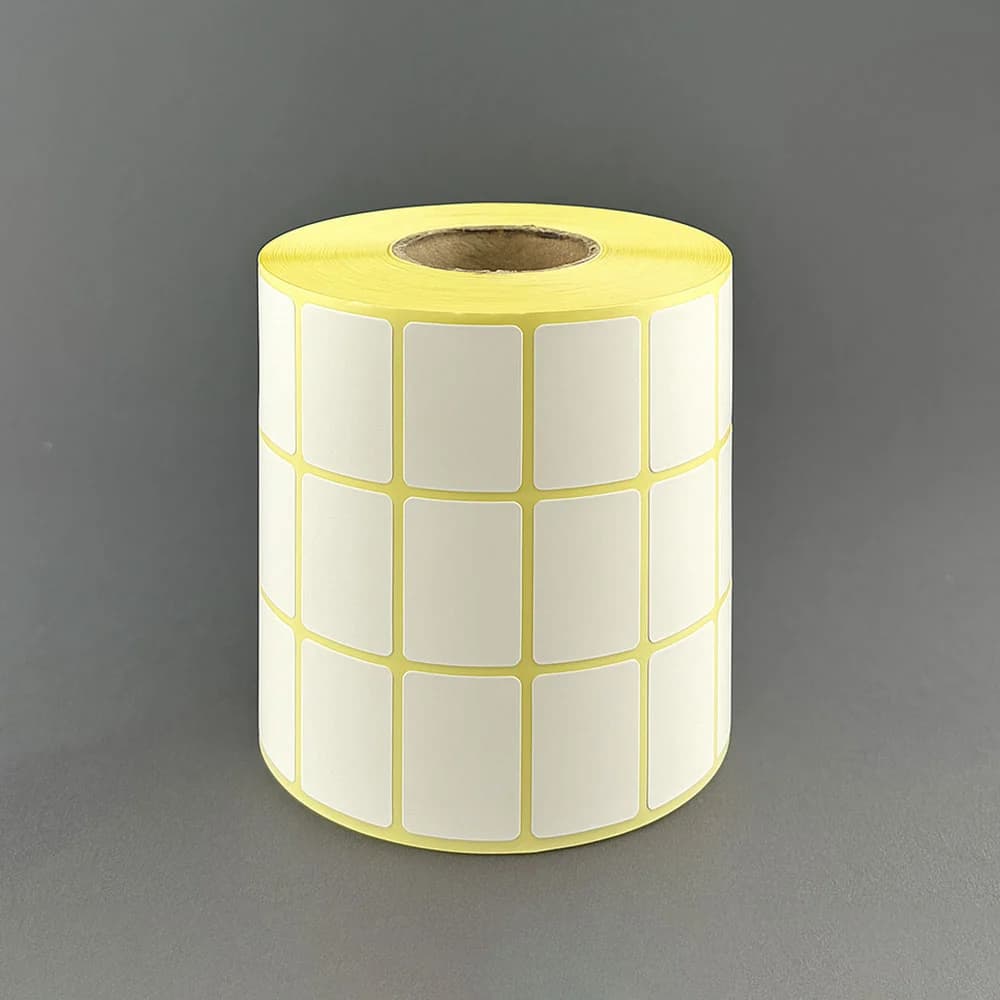 لیبل PVC سفید 31*21 میلی متر
