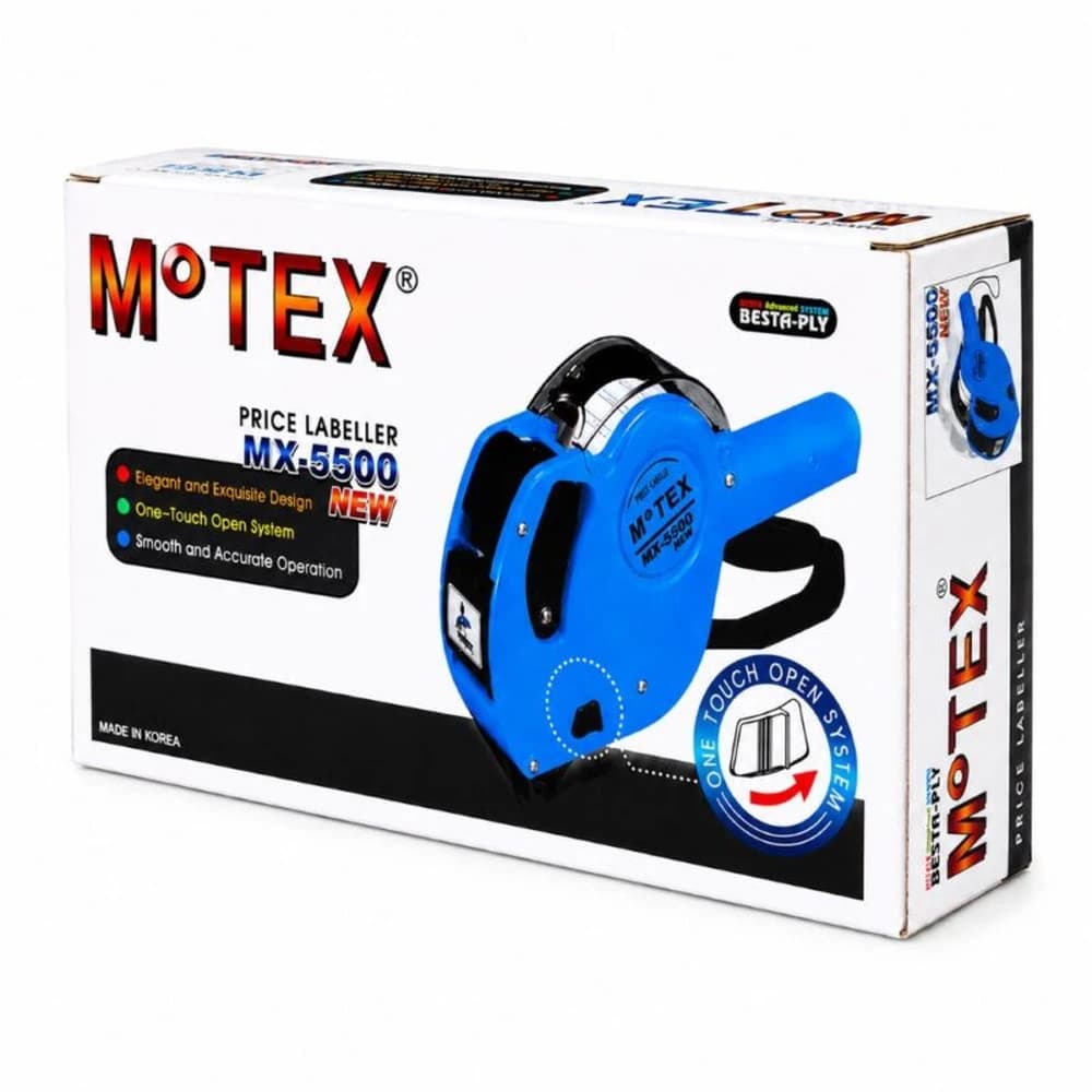 لیبل زن دستی Motex – مدل 5500 — تصویر ۶