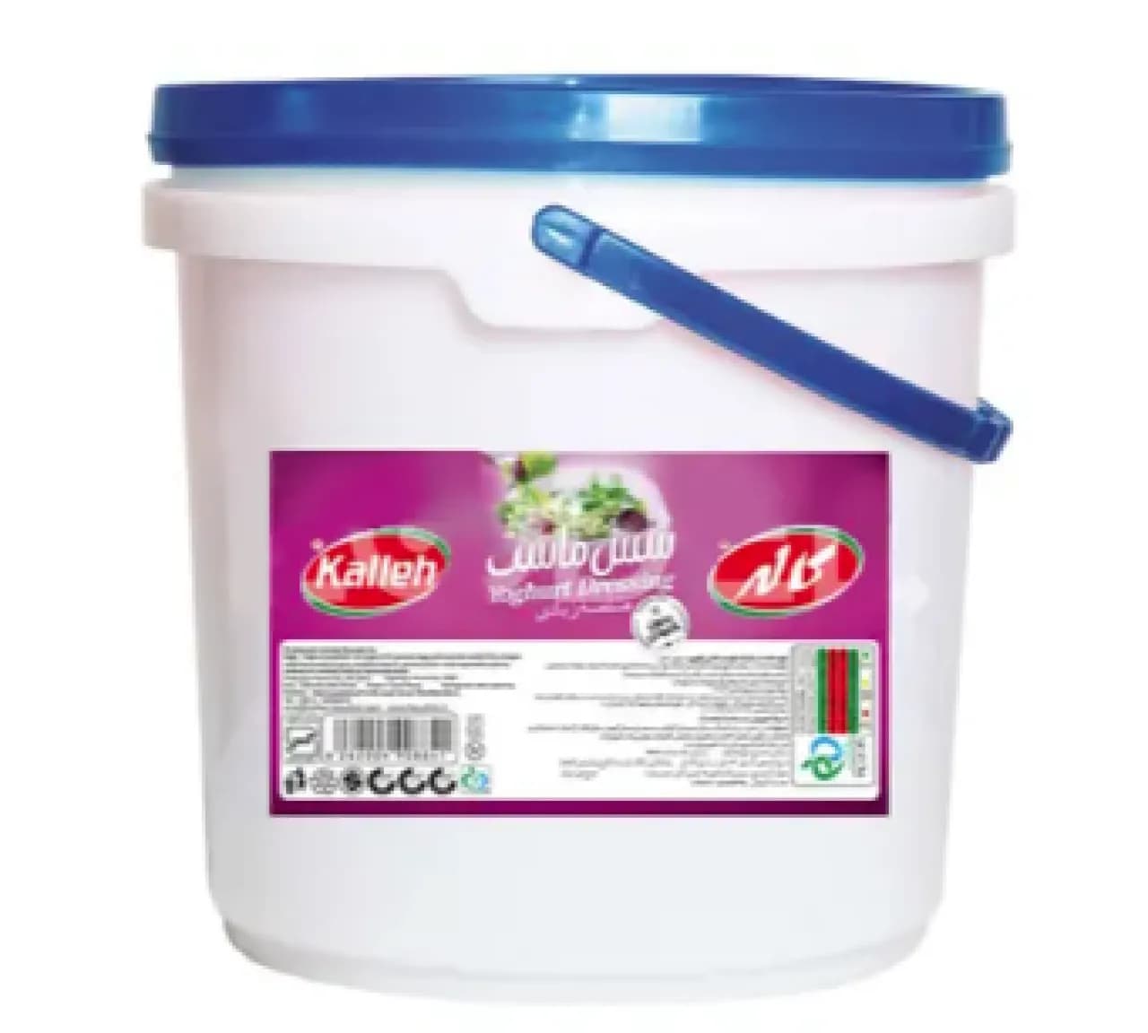 سس ماست سطلی 8000 گرم کاله