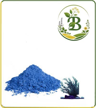 رنگ آبی اسپیرولینا فیکوسیانین پودری (خوراکی و کاملا طبیعی)