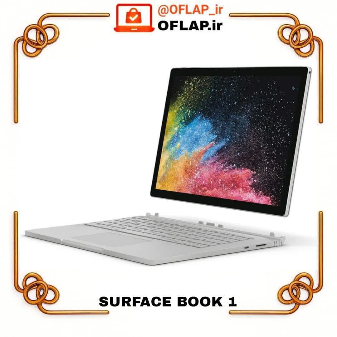 لپتاپ استوک SURFACE BOOK 1 | Core i7 رم 16، حافظه 512 / 3 در 1
