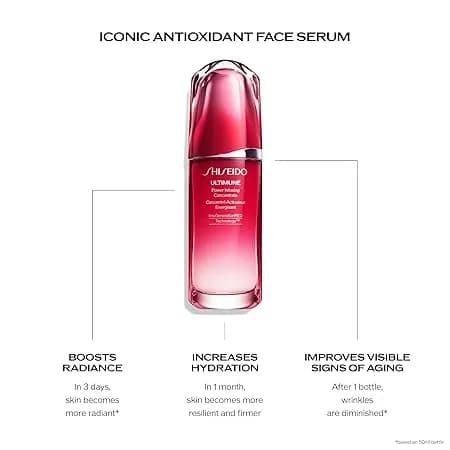 سرم جوانساز اولتیمون شیسیدو 100 میل (Shiseido Ultimune Power Infusing Concentrate) — تصویر ۵